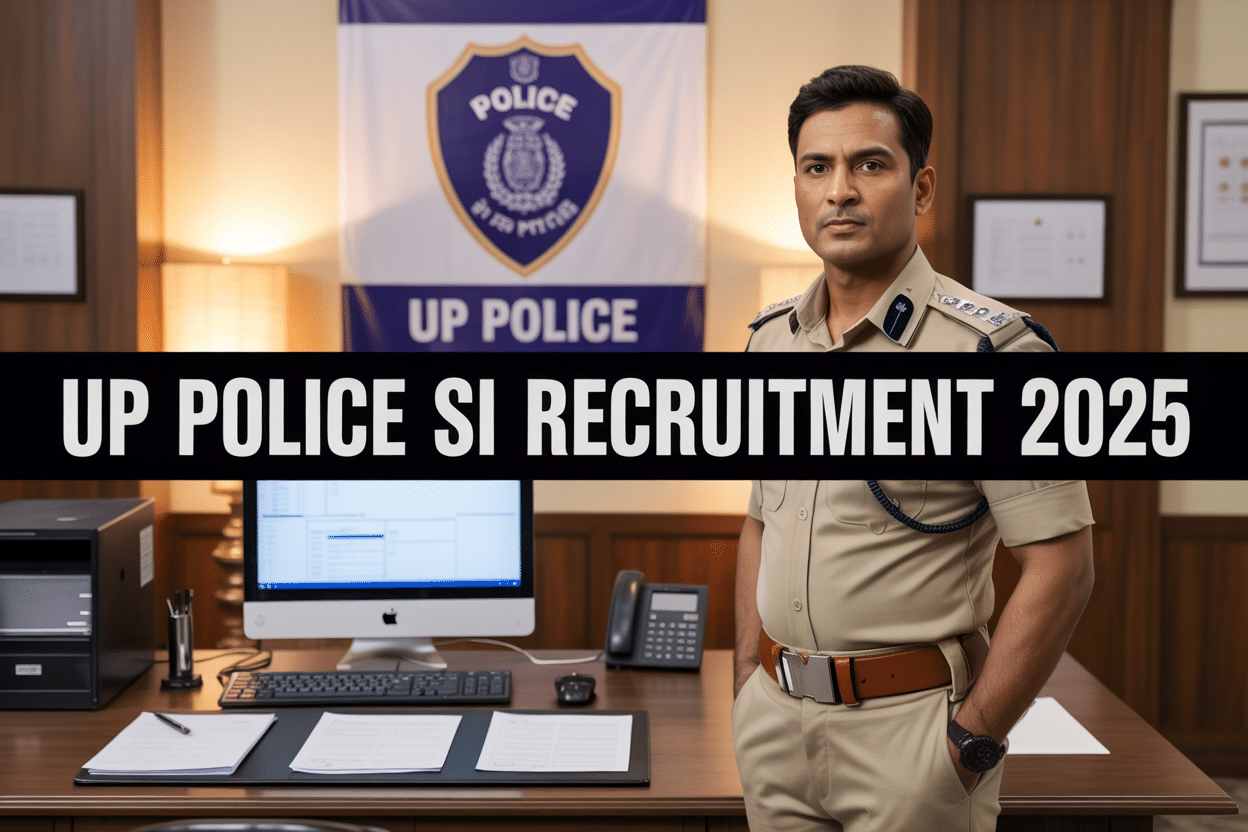 Up Police SI Recruitment 2025