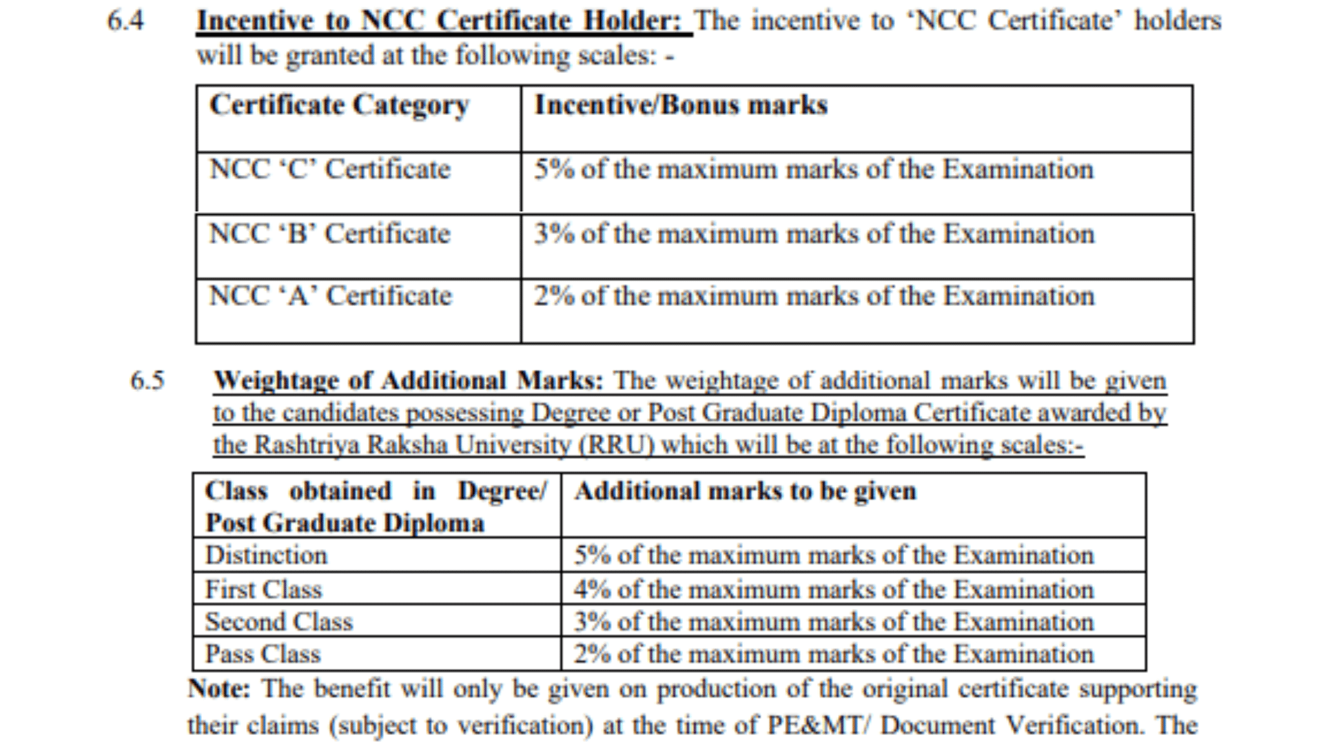 Delhi Police Driver Recruitment 2025 Bonus Marks