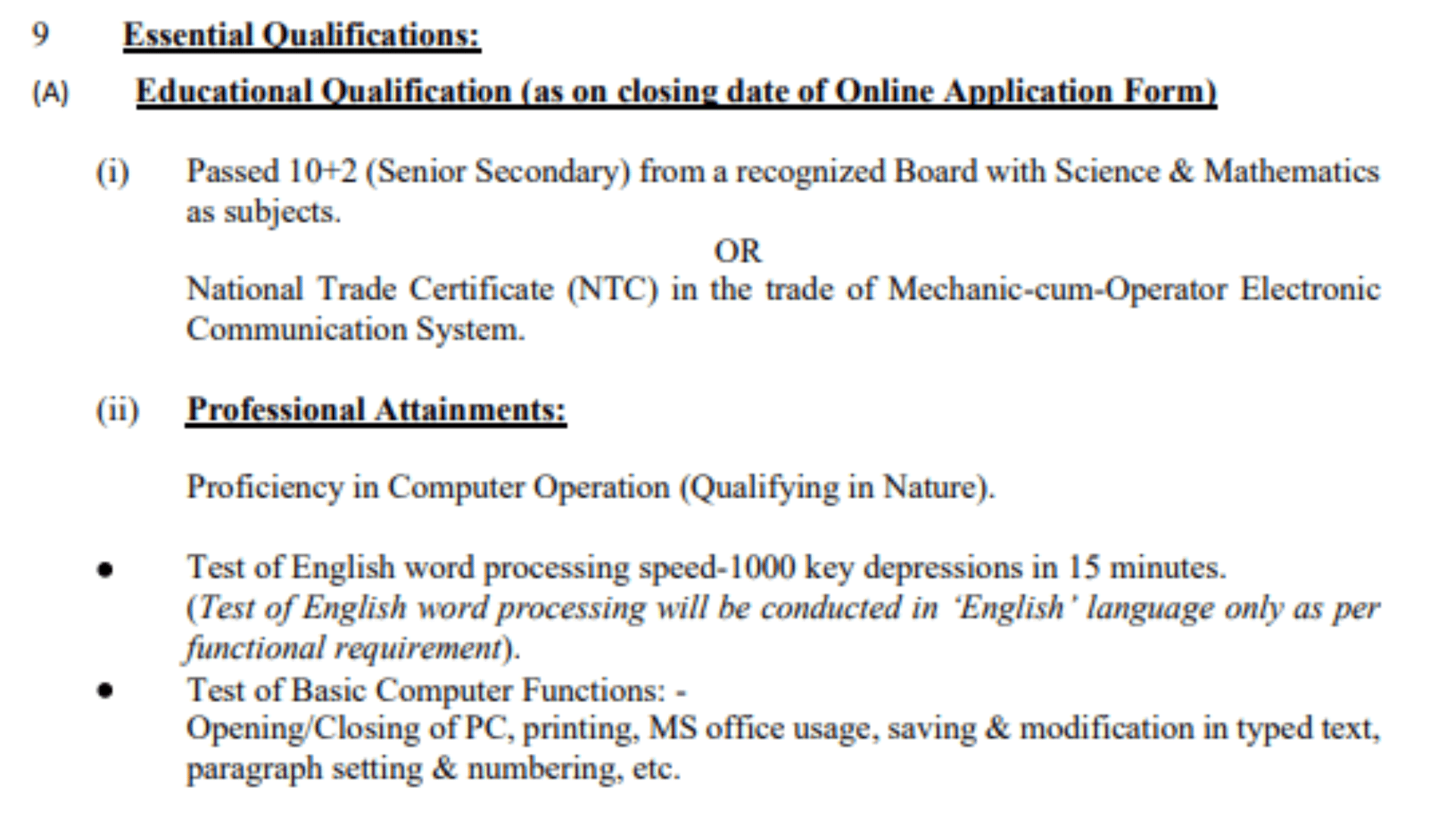 delhi police head constable vacancy 2025 qualifications