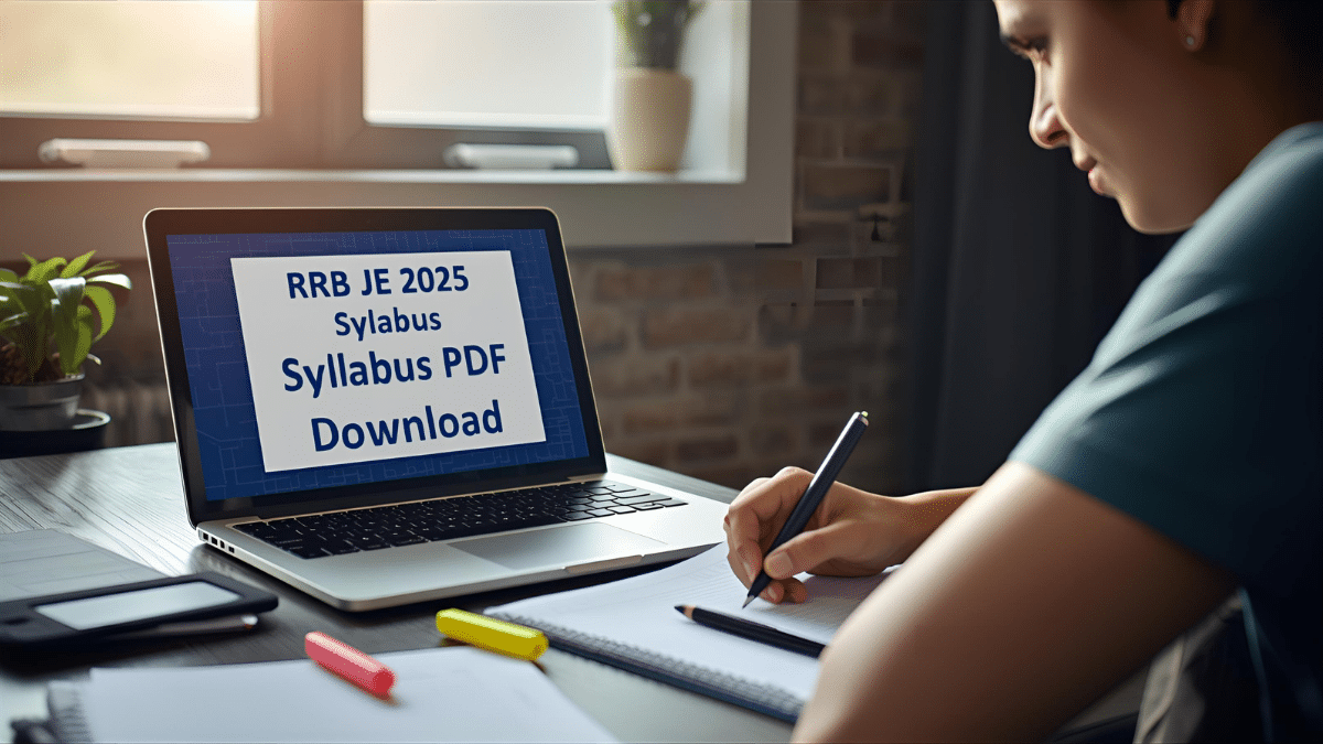 RRB JE 2025 Syllabus PDF Download
