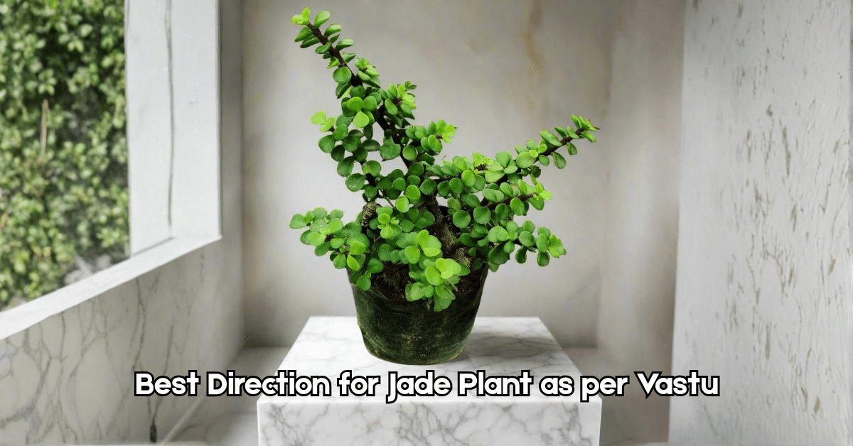 Best Direction for Jade Plant as per Vastu
