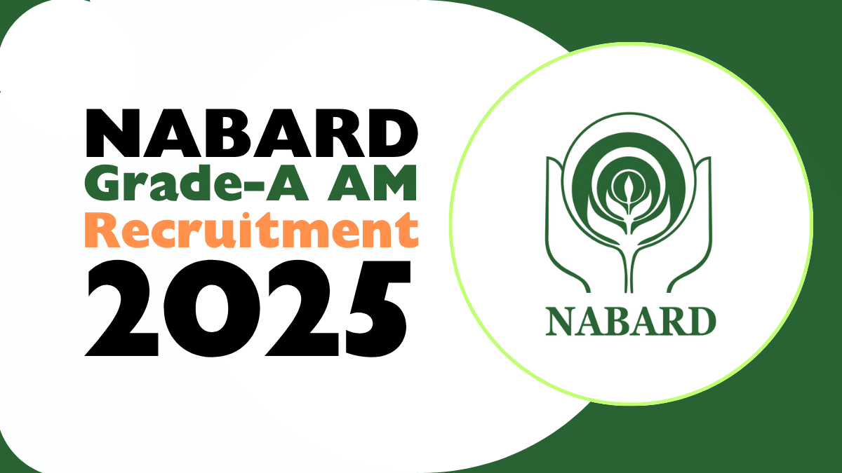 NABARD Grade A Recruitment 2025 Notification For Assistant Manager Online Form