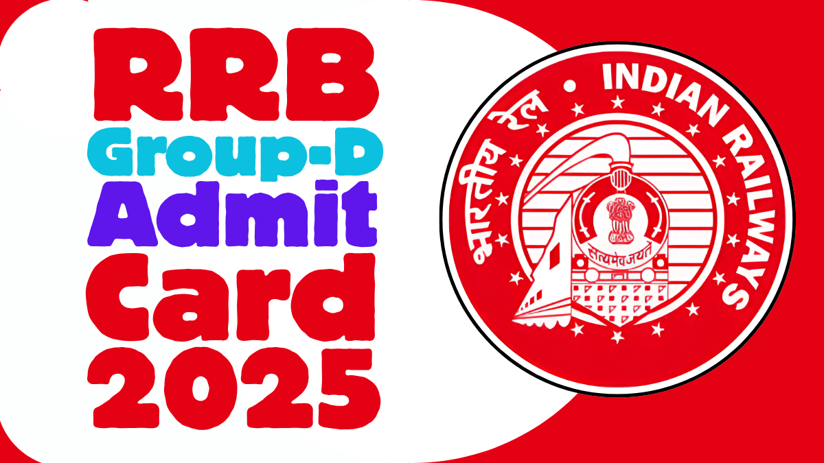 RRB Group D Admit Card 2025 PDF Download by Candidate