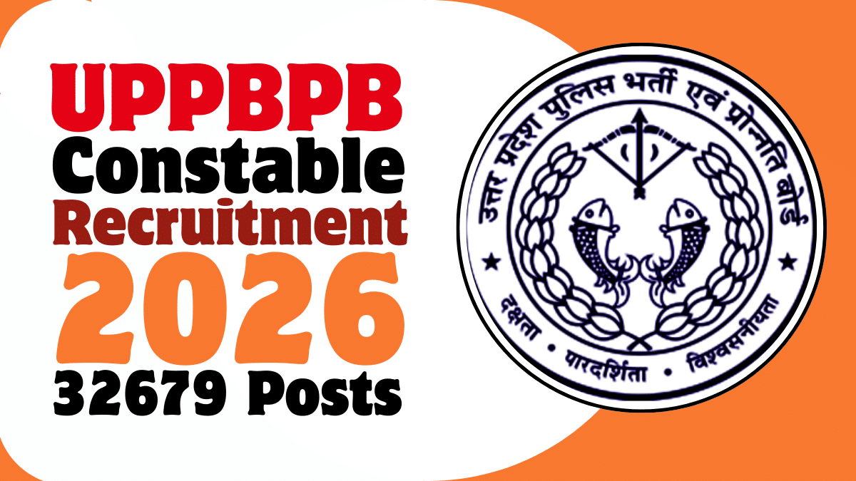 UP Police Constable Vacancy 2026 Online Form