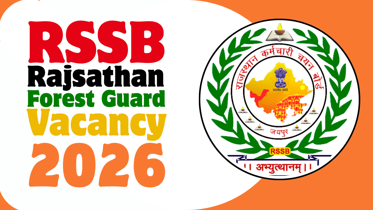 Rajasthan Forest Guard Vacancy 2026 Notification for 259 Posts